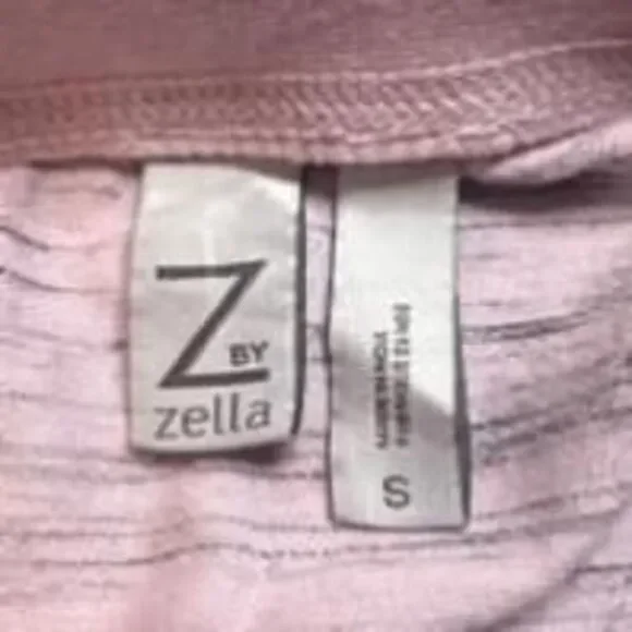 Women's Zella Pink Long Sleeve Pullover Sweatshirt - Size S - Picture 4 of 4